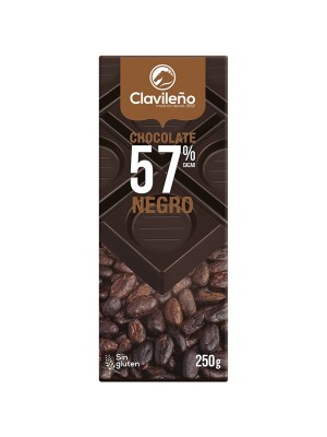 Chocolate Negro 52% Cacao 250g - El Clavileño