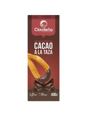 Preparado Cacao en Polvo a la Taza 400g - Chocolates Clavileño