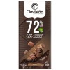 Chocolate Negro 72% Cacao sin Azúcares Añadidos 100g
