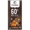 Chocolate Negro 60% Cacao con Almendras sin Azúcares Añadidos 125g