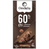 Chocolate 60 cacao sin azucares clavileno