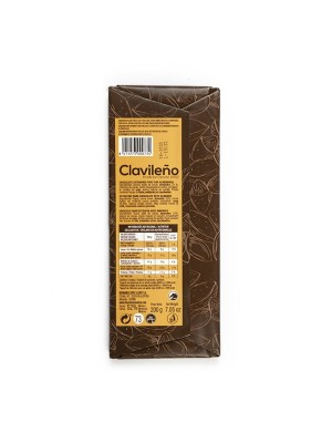Chocolate Puro 52% Cacao con Almendras 200g - El Clavileño