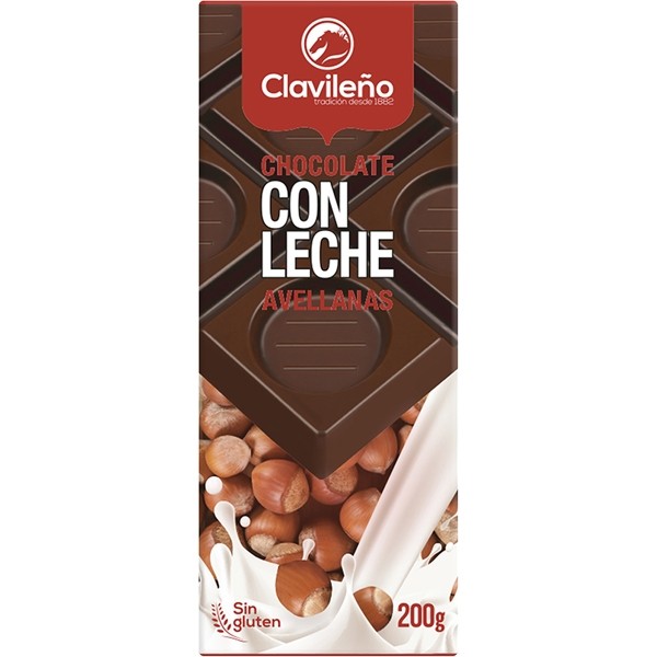 Chocolate con Leche y Avellanas Clavileño