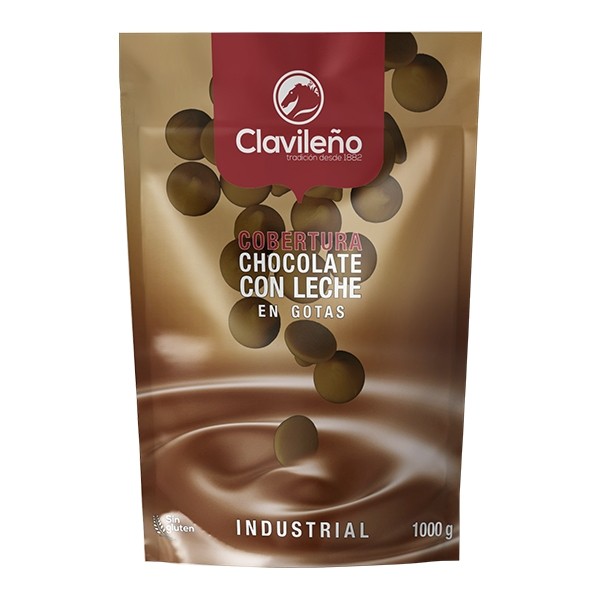 Cobertura de Chocolate con Leche en Gotas 1kg