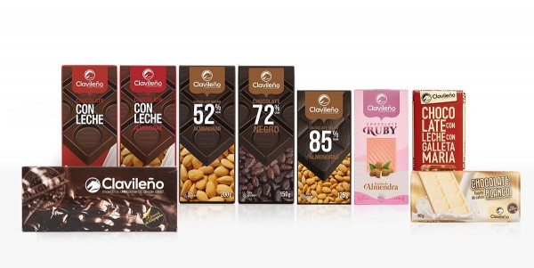Lote degustación variado chocolates clavileno