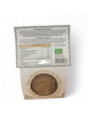 Pan Ácimo de Avena Estilo Provenzal Eco Orgánico 