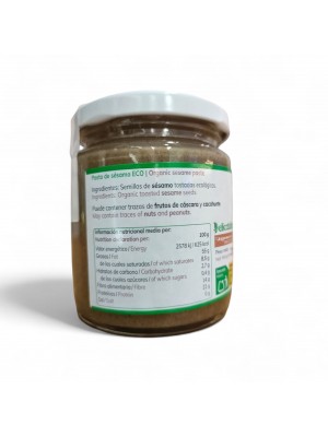 Tahini Ecológica 225g, marca deliCatalia