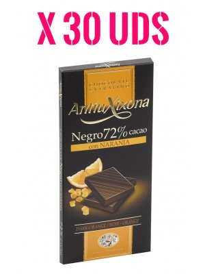 Caja Chocolate Antiu Xixona con Naranja