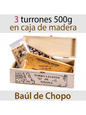 Caja de Madera para turrones