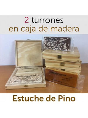 Caja de Madera para turrones