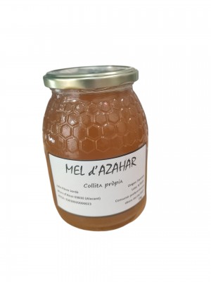 Miel Azahar Cruda y 100% natural