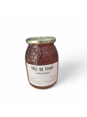 Miel de tomillo Cruda y 100% natural