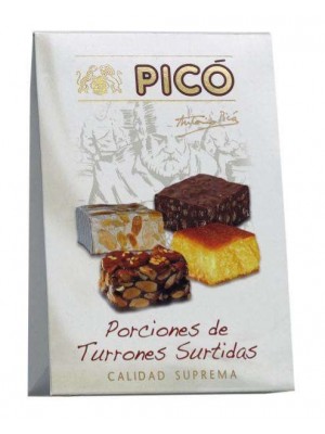 Porciones de Turrón