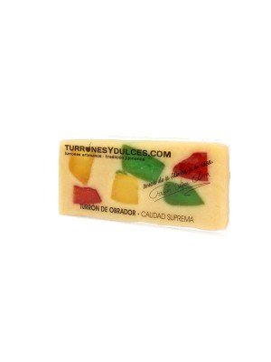turrón de fruta