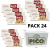 CAJA DE 12 UNIDADES DE TURRON DE NATANUECES PICO 200 GRS