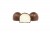 Bolitas de Coco bañadas de chocolate
