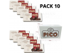 CAJA DE 10 UNIDADES DE TURRON DE CHOCOLATE TRUFADO PICO 200 GRS