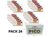 CAJA DE 24 UNIDADES DE TURRON DE JIJONA PICO 200 GRS 