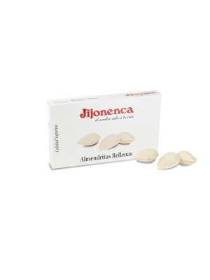 Almendritas rellenas de turrón 150g - Estuche Jijonenca