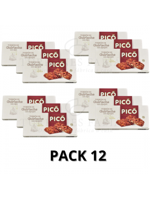 12 UNIDADES DE TURRON GUIRLACHE PICO 200 GRS 