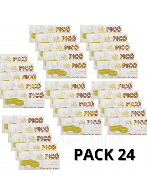  24 UNIDADES DE TURRON DE NIEVE PICO DE 200GRS