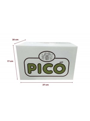 Caja de 12 unidades de Turrón de Natanueces Pico 200grs