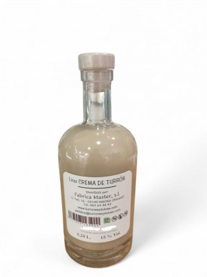 Licor de Crema de Turrón 0,2L - Turrones Fabian