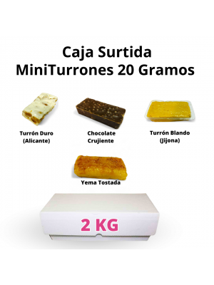 Box of Assorted portions - 2Kg (100 portions aprox) 