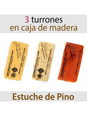 Caja de Madera para turrones