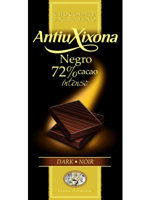 Chocolate negro 72% con pepitas de cacao - Hacendado - 100 g