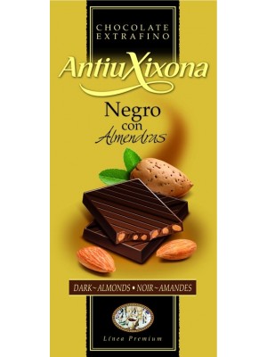 Chocolate Negro con Almendras Hacendado