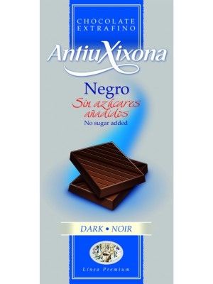 Chocolate Negro sin Azúcar Hacendado
