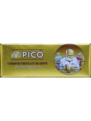 Turrón de Chocolate Crujiente Picó Calidad Suprema 200g