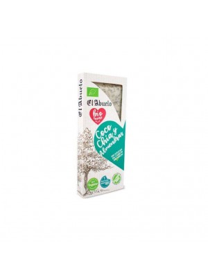 Comprar Turrón de Coco y Chía Ecológico 200g El Abuelo Bio Lovers