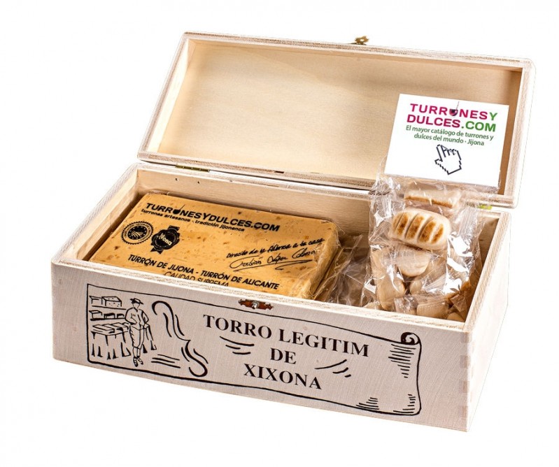 Caja Madera con Tapa para barras catalanas
