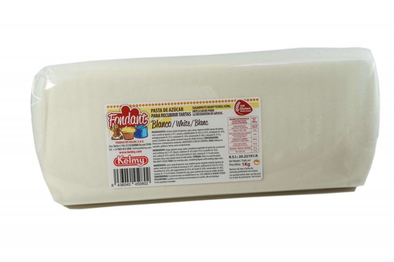 Pastilla Fondant Blanca 1kg