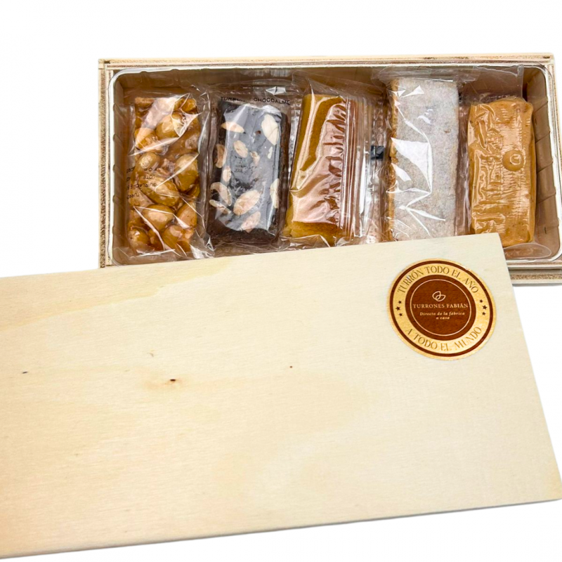 CAJA Y TAPA SURTIDO TURRONES
