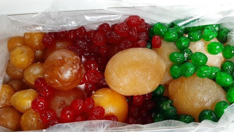 Fruta roscón de reyes