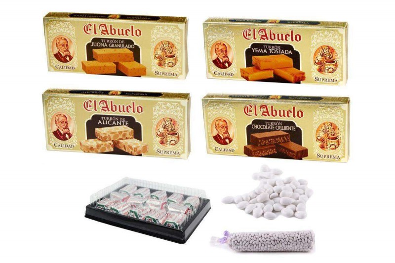 Lote 8 turrones el Abuelo