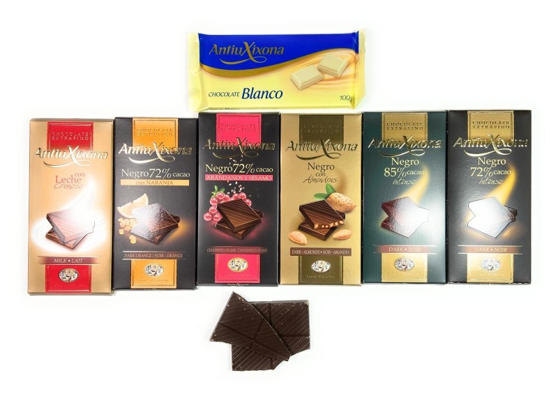 Variedades chocolate Hacendado