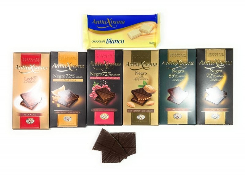 Variedades chocolate Hacendado