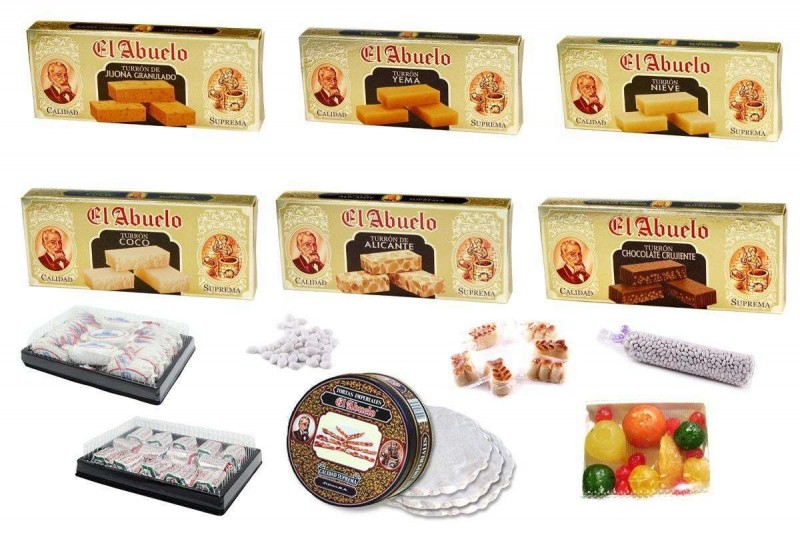 Lote Turrón cuadros