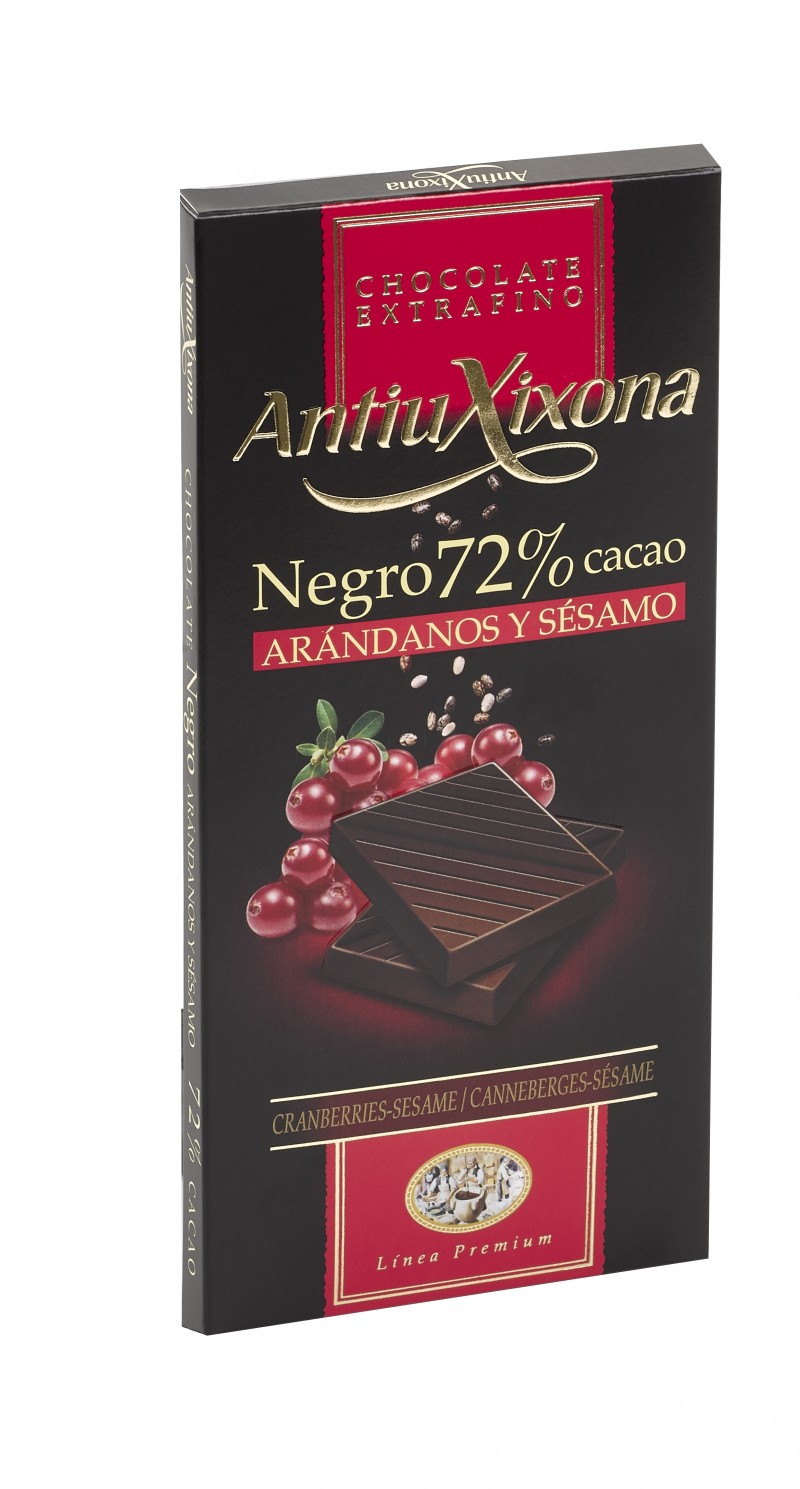 Chocolate Negro con Arándanos