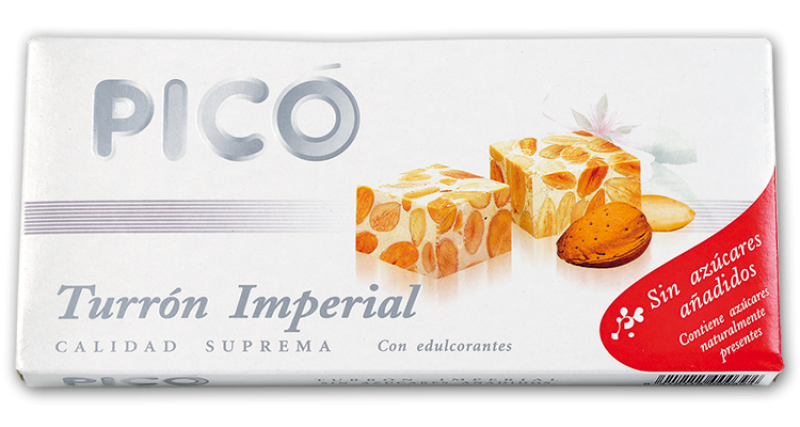 Turrón duro sin azúcar