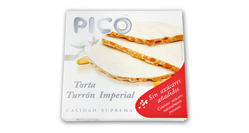 Turrón duro sin azúcar en Torta Imperial