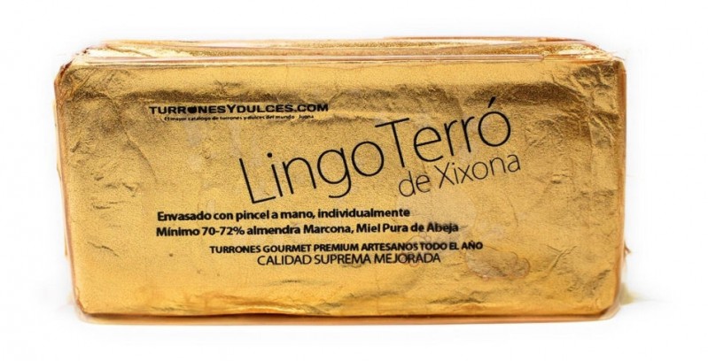 Turrón de Jijona Lingote de oro