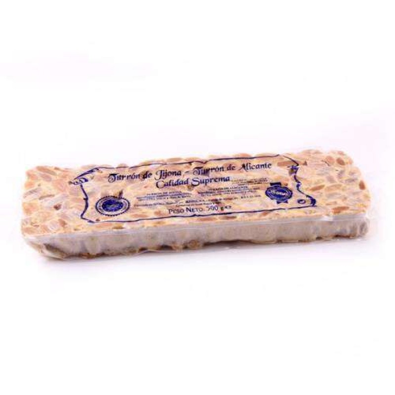 Turrón de Alicante en barra catalana