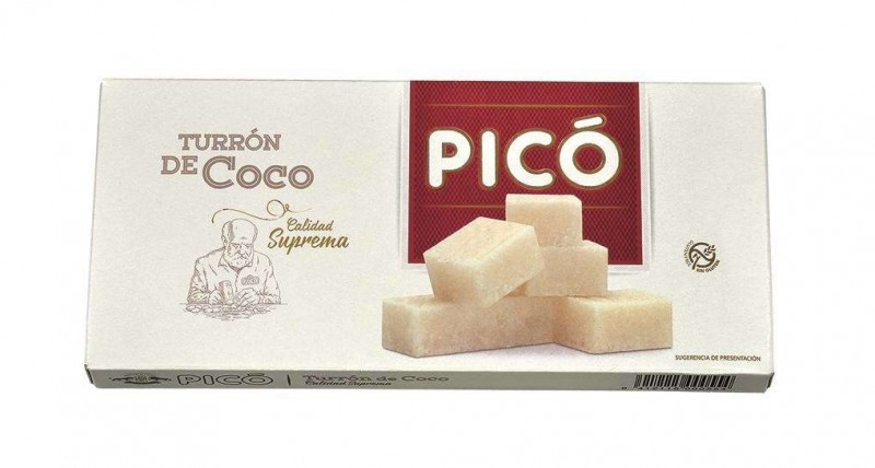 TURRON DE COCO PICO 200 GRS