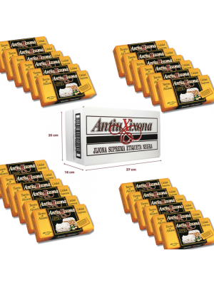 Caja de 24 uds. Turrón de Alicante (duro) Antiu Xixona Etiqueta Negra 250g