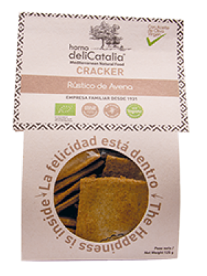 Cracker Rústico de Avena Eco Orgánico 